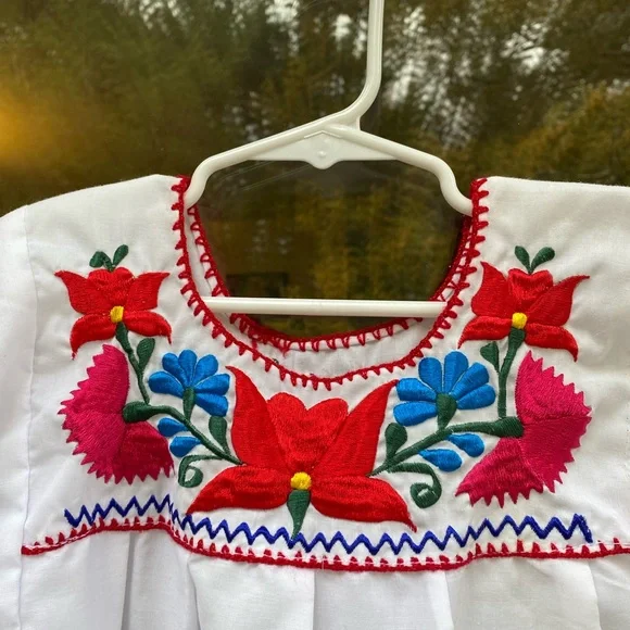 EMBROIDERED BLOUSE GIRLS - Picture 8 of 8